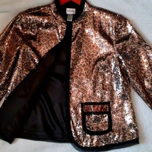 Sequin jacket